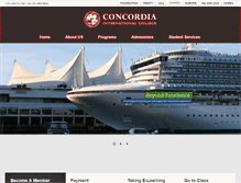 Tablet Screenshot of concordiacanada.com